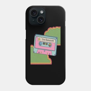 vintage cassette tape Eros Ramazzoti Phone Case