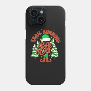 TRAIL RUNNING ELF CHRISTMAS Phone Case