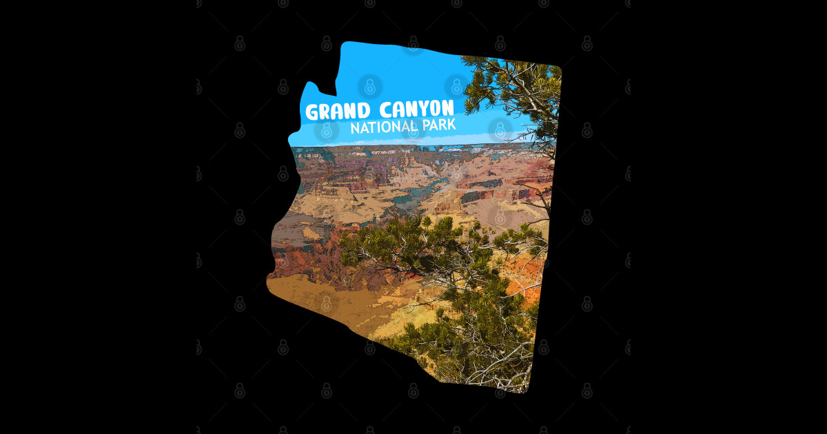 Grand Canyon Arizona map Grand - 20272511 0 