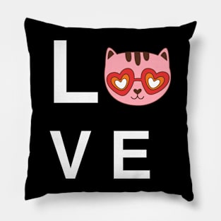 Cat Lovers Matching Couple Pillow