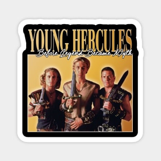 Young Hercules Retro Magnet