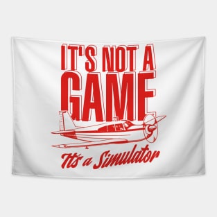 It's Not A Game, It's A Simulator Tapestry