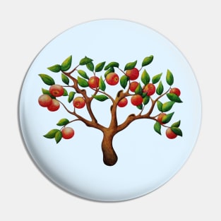 Tiny Apple Tree Pin