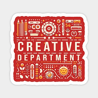 Vintage Creative Department Magnet