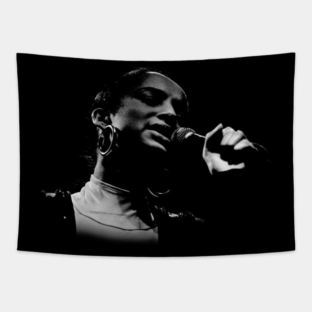 Vintage Music Sade Day Gift Love Band Tapestry by QueenSNAKE