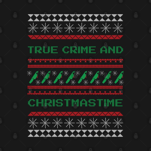 True Crime Ugly Sweater Design by DesignCandyByBrandi