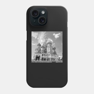 St. Basil Cathedral in Moscow Russia Red Square Phone Case