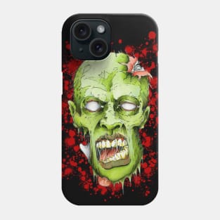 Zombie - Dislocated Jaw with Splatter Phone Case