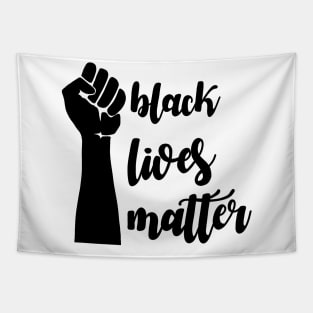 Black lives matter - Fist Tapestry