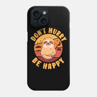 Cute Sloth Lazy Office Worker Working Sloth Statement Chill Phone Case