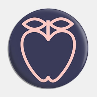 Pink Apple Pin