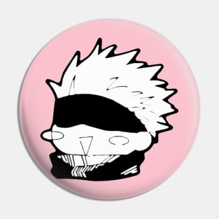 Gojo Jjk Chibby Pin