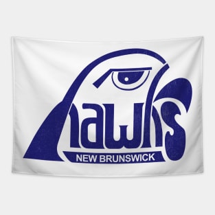 Defunct New Brunswick Hawks Hockey 1982 Tapestry