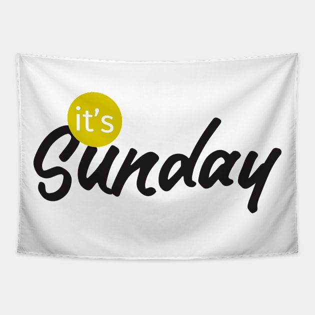 it's sunday Tapestry by creative words