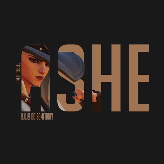 Ashe Solo - Overwatch by Rendi_the_Graye