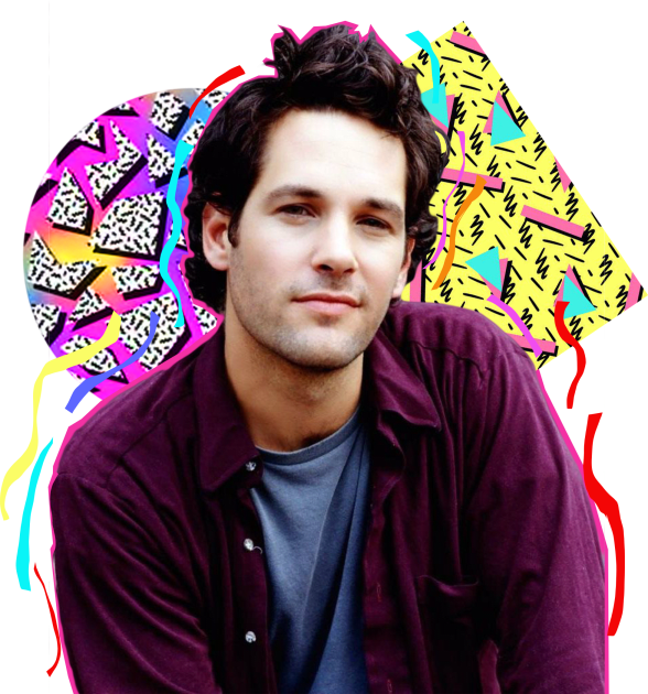 Paul Rudd Kids T-Shirt by austyndelugoart