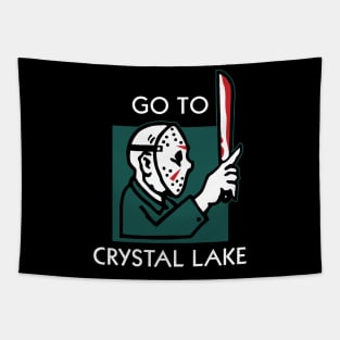 GO TO CRYSTAL LAKE Tapestry