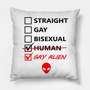 Gay Alien Pillow