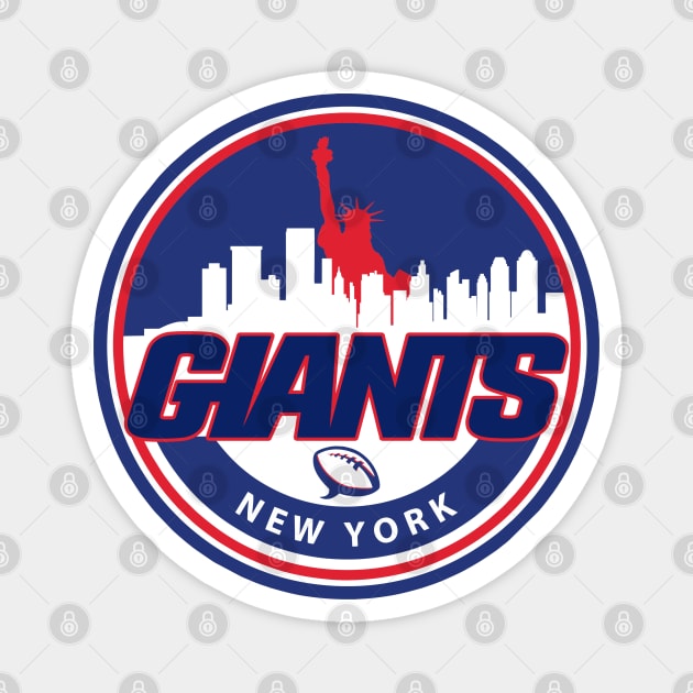 New York Giants Football Magnet by cInox
