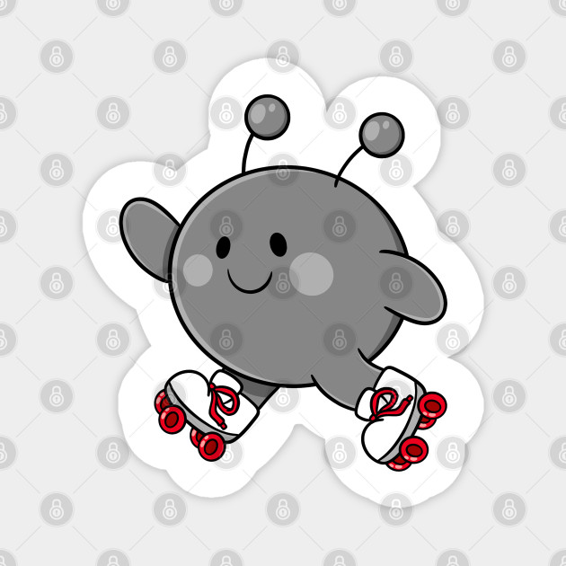 Cool Math Games Run Alien Roller Skates Cool Math Games Magnet Teepublic