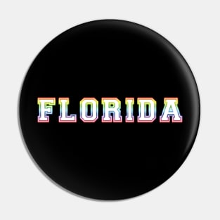 Florida Pride Rainbow Pin