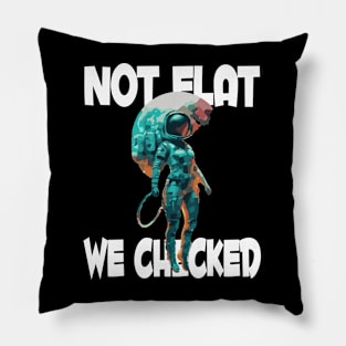 Not Flat We Checked Pillow