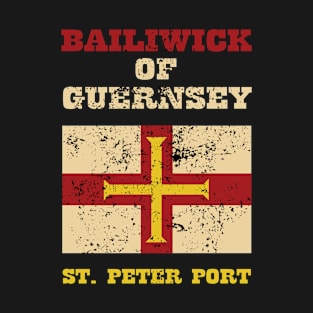 Flag of Bailiwick of Guernsey T-Shirt