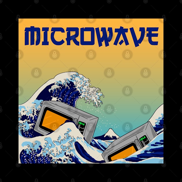 Micro Wave Japan Wave The big wave off Kanagawa by MzumO