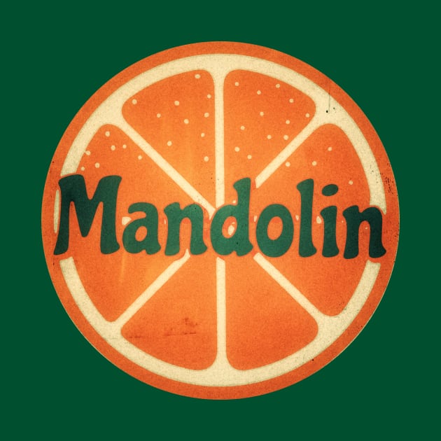 Mandolin Orange Retro by Trigger413