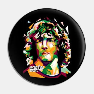 Legend Puyol Illustration Pin