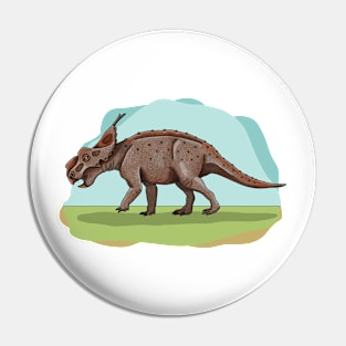 Achelousaurus dinosaur Pin