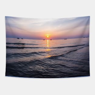 Tioman Island sunrise Tapestry