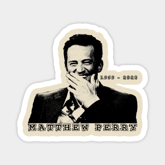 Matthew Perry RIP Magnet by Berujung Harmony
