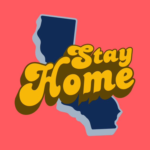 Stay Home by Mike Hampton Art