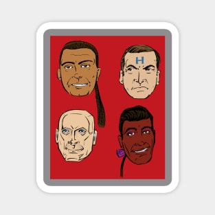 Red Dwarf Crew Magnet