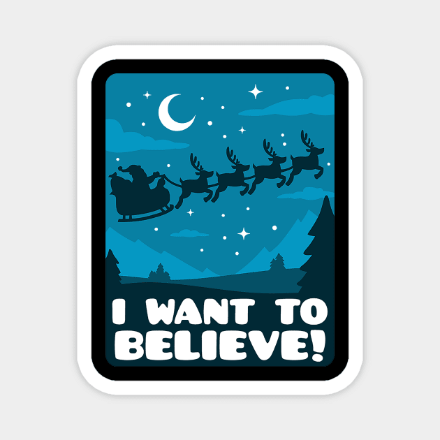 i want to believe Magnet by pudewadewa