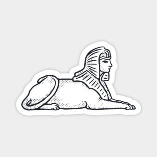 Sphinx Illustration Magnet