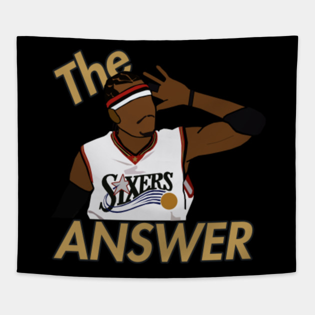 Allen Iverson 'The Answer' - NBA Philadelphia 76ers