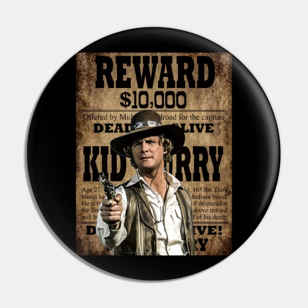 WANTED: Kid Curry $10,000 Pin by WichitaRed