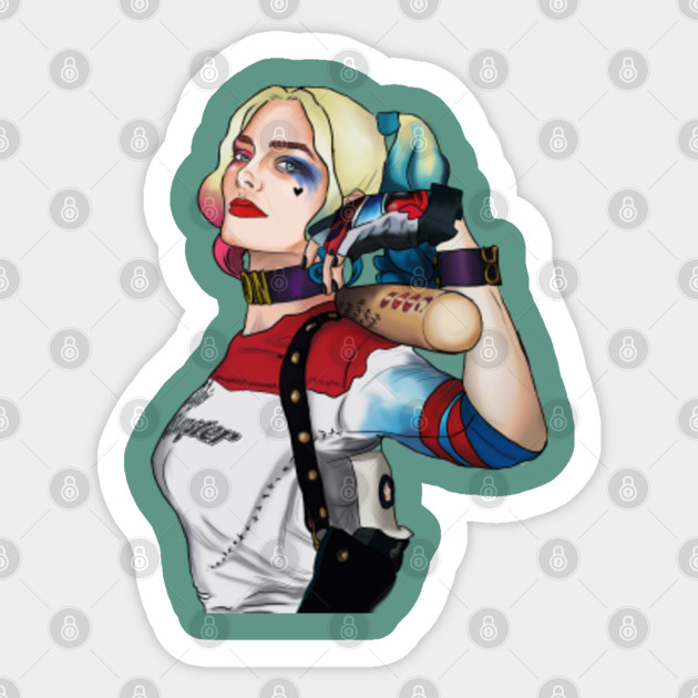 harley quinn harley quinn sticker teepublic