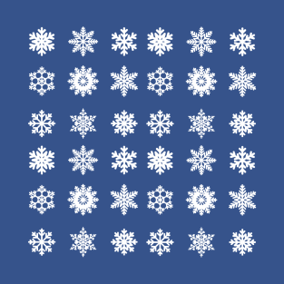 Snowflakes pattern 3. T-Shirt