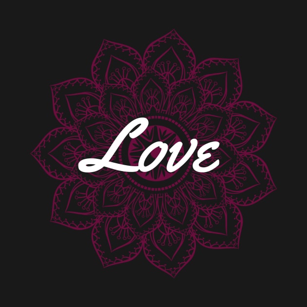 Love Mandala by All The Teez