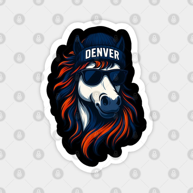 Denver Spirit Animal Magnet by UrbanLifeApparel