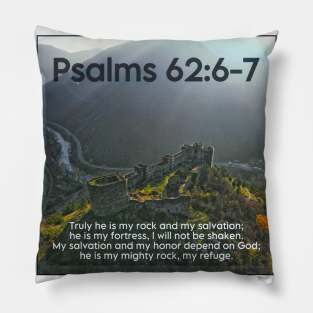 Psalms 62:6-7 Pillow