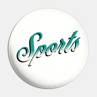 Sports(cursive) Pin