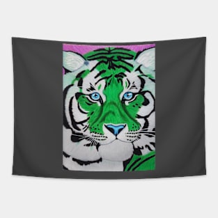 Emerald Tiger Tapestry