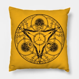 Maya icon Pillow