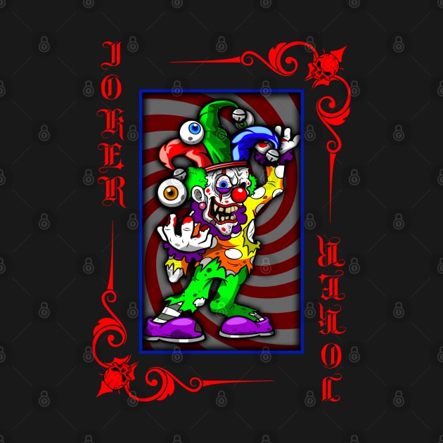 G.O.N. CARD DECK (JOKER RED) by GardenOfNightmares