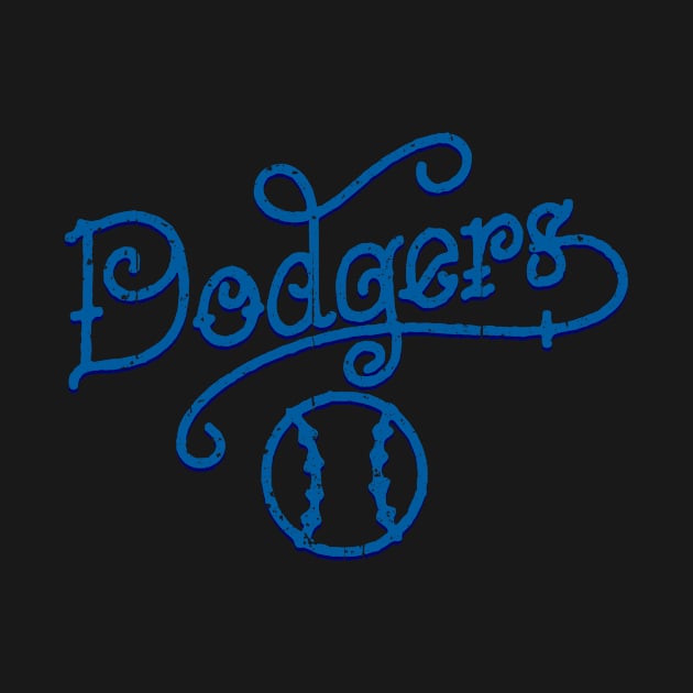 Vintage Dodgers Sailor Tattoo by Throwzack