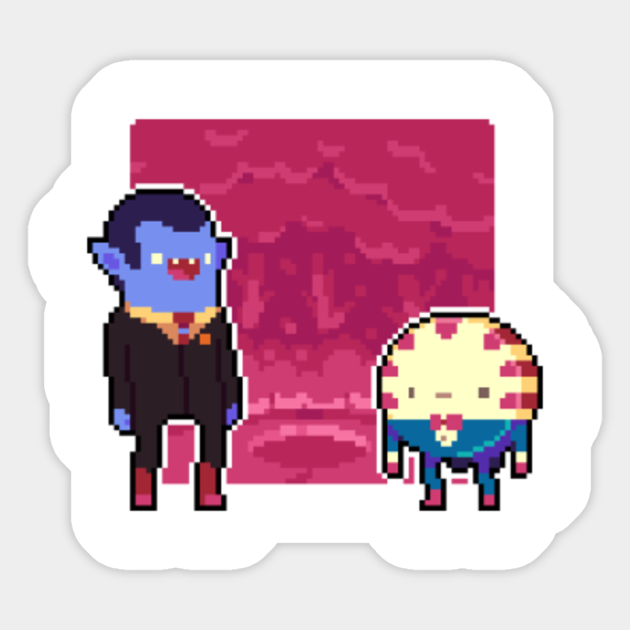 Hunson Abadeer And Peppermint Butler Adventure Time Sticker Teepublic Did you scroll all this way to get facts about hunson abadeer? hunson abadeer and peppermint butler